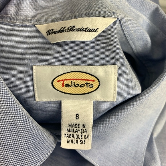 Talbots Chambray Oxford Shirt - Picture 6 of 6